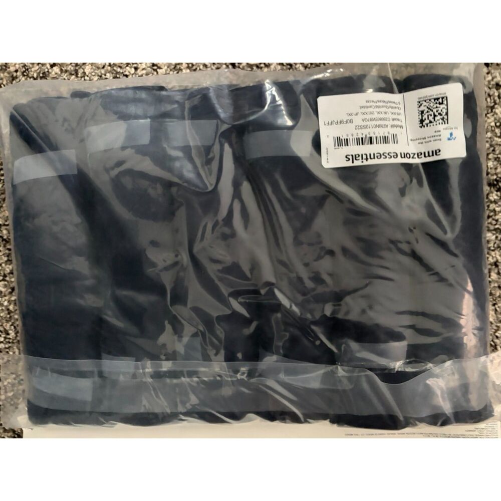 Amazon Essentials Men's Regular-Fit Short-Sleeve T-Shirt, Pack of 6 XXL